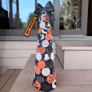 NEW Ghoulish Halloween Tree with Bow Topper